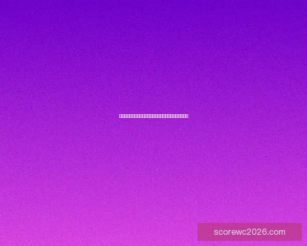 世界杯竞猜赔率分析与预测：如何根据数据做出明智投注决策